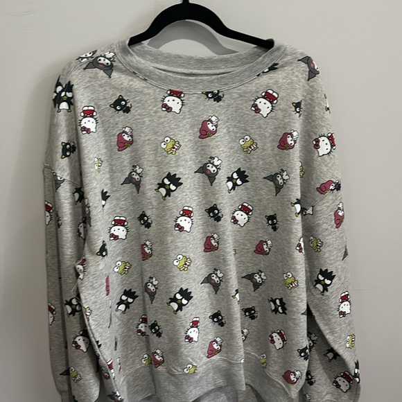 Hello Kitty by Sanrio new without tag lounge sweatshirt cute fleece lined - Picture 1 of 8